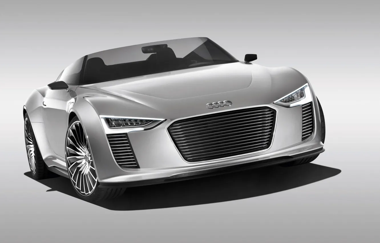 Photo wallpaper Audi, concept, Spyder, and tron