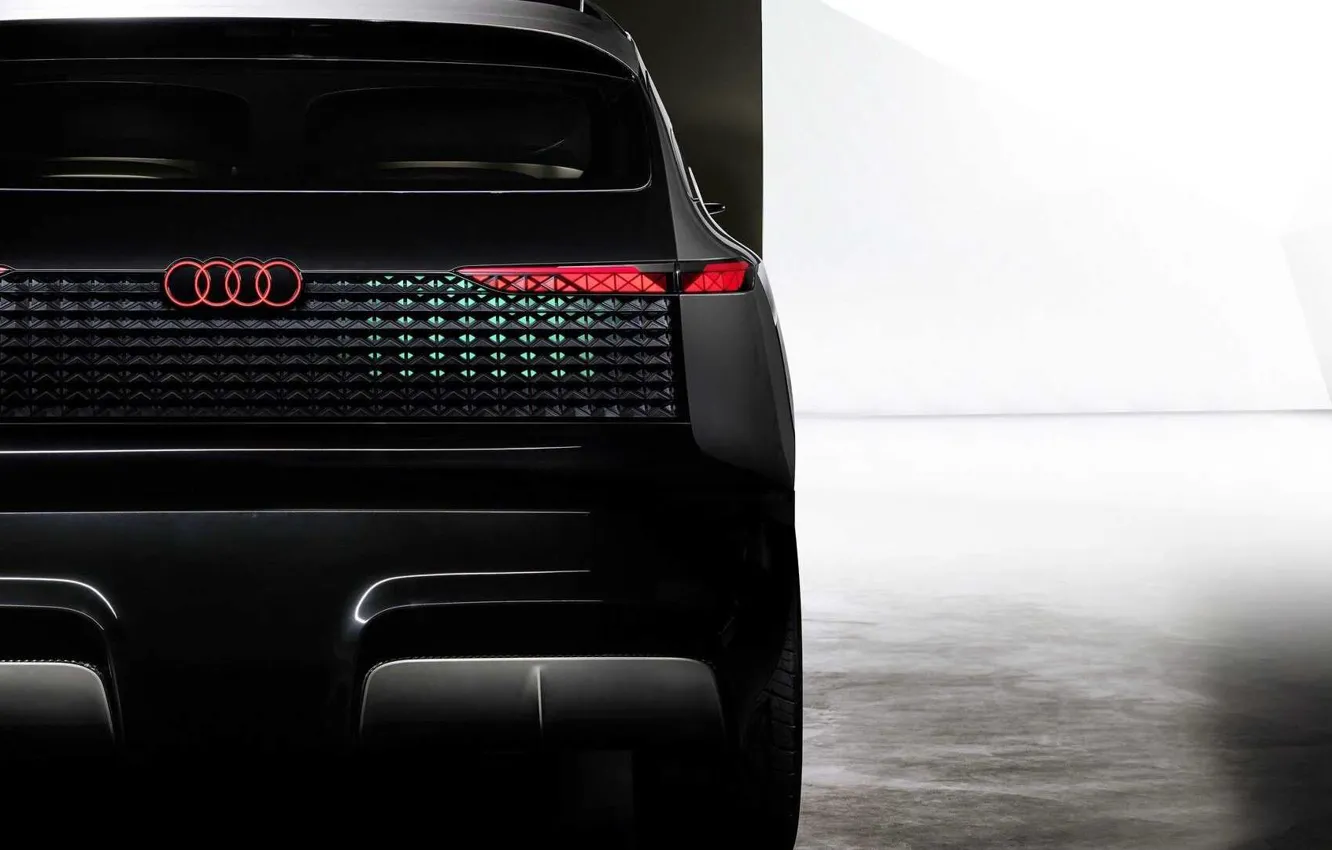 Photo wallpaper Audi, rear view, body part, Urbansphere