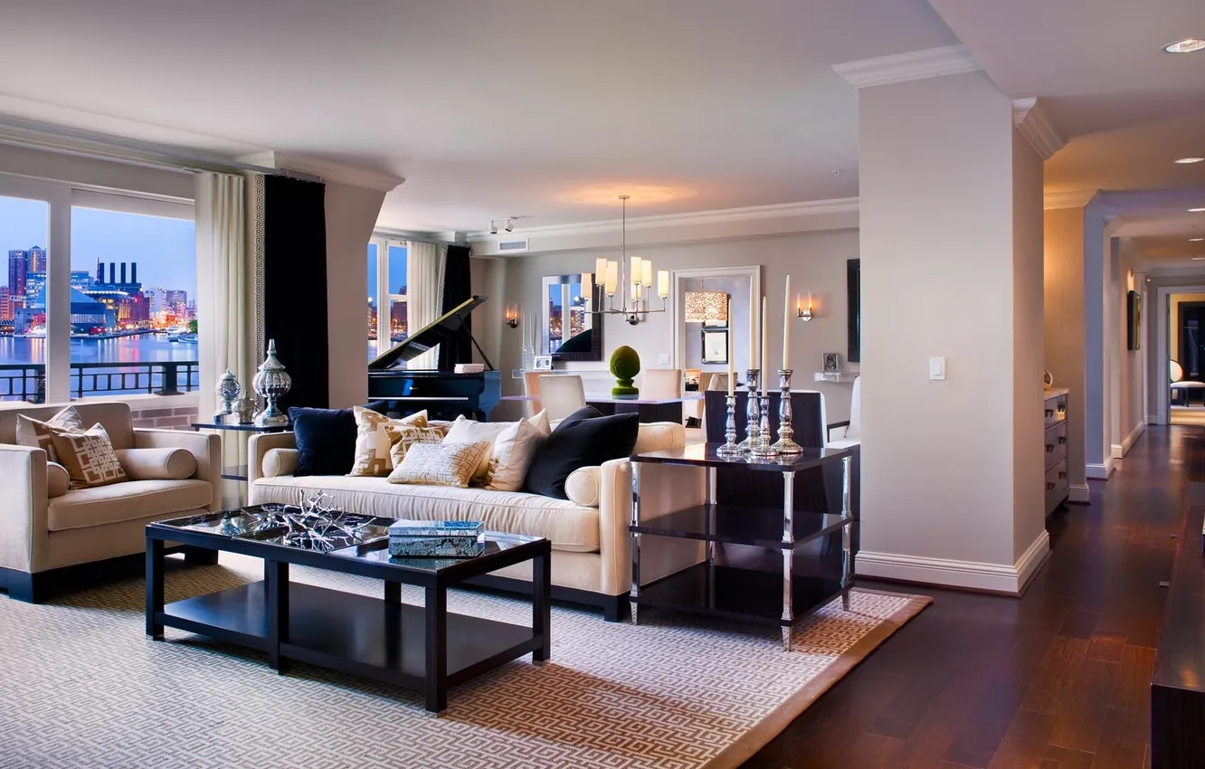 Photo wallpaper city, the city, USA, Baltimore, Maryland