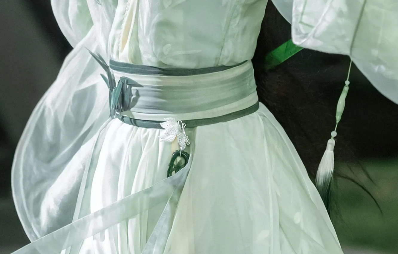 Photo wallpaper girl, China, belt, hanfu