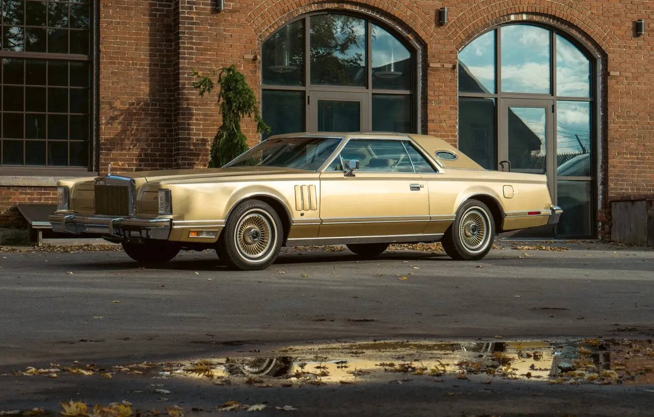 Photo wallpaper Lincoln, Continental, Diamond, Edition, Mark V, Jubilee, '1978