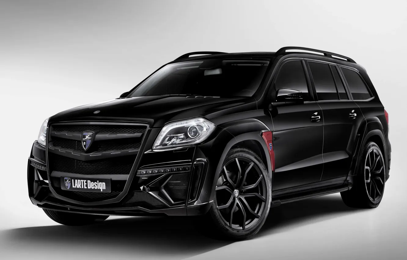 Photo wallpaper mercedes-benz, gl63, larte design