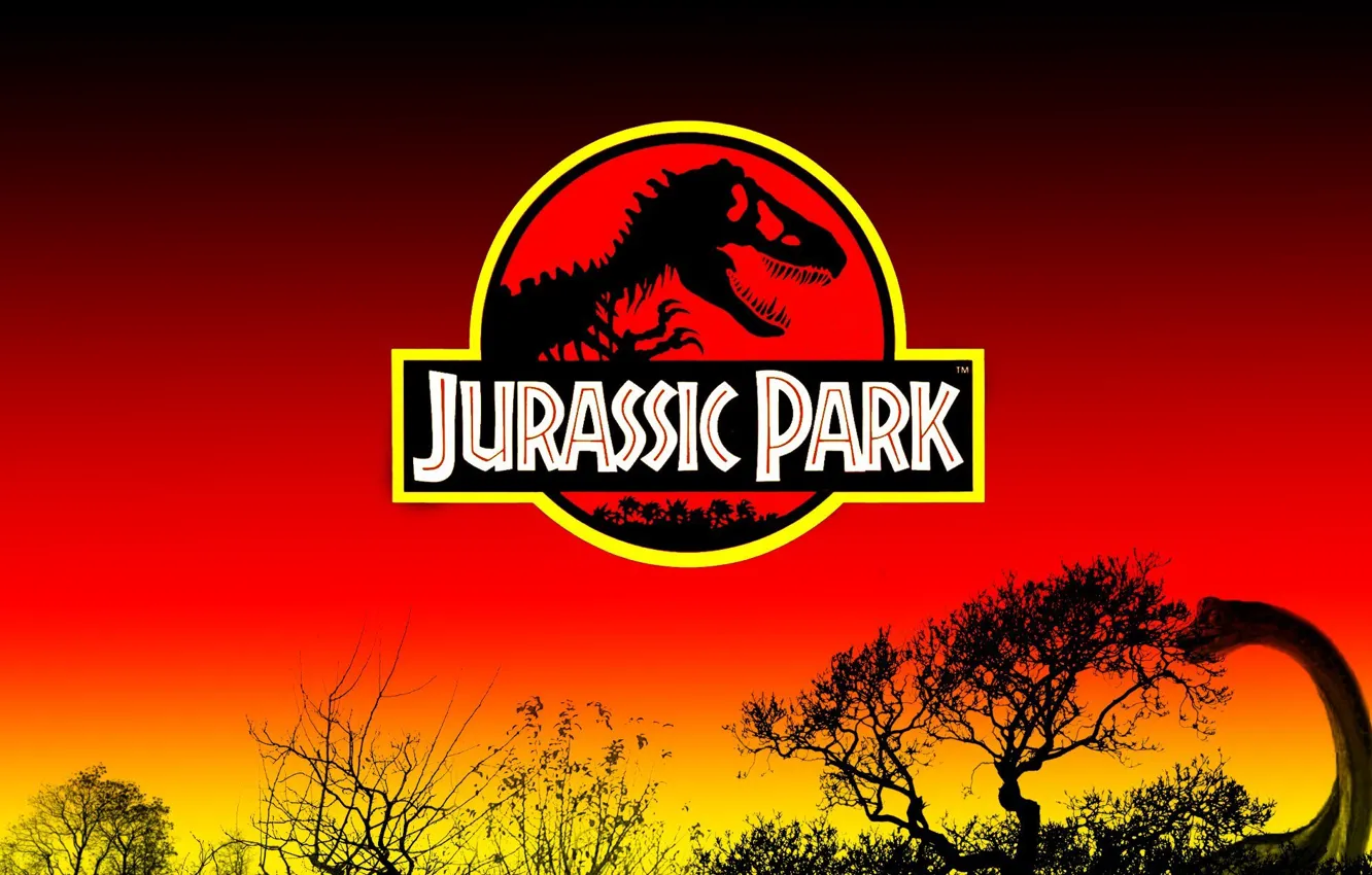 Photo wallpaper dinosaur, jurassic park, Jurassic Park
