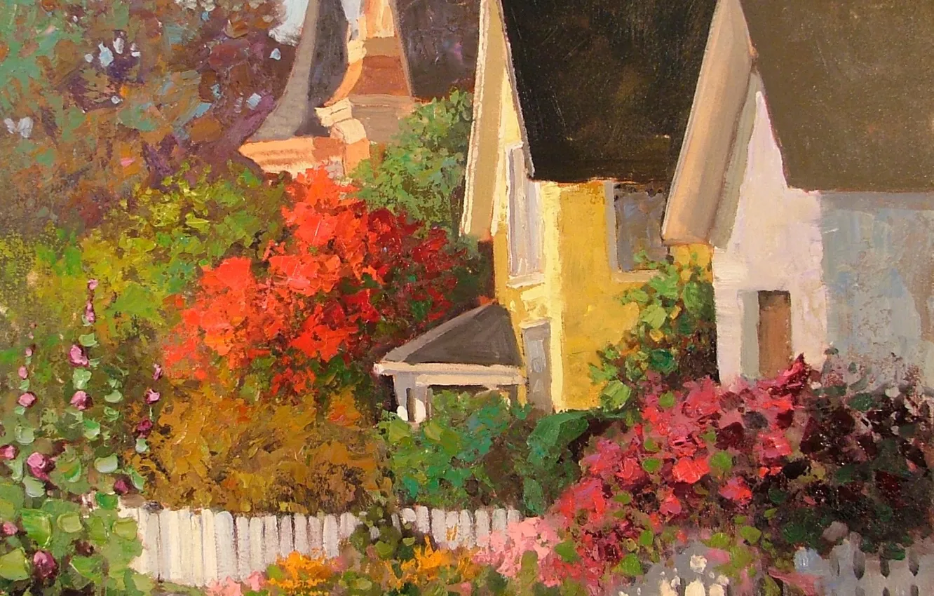 Photo wallpaper art, Sean Wallis, Street Abounding