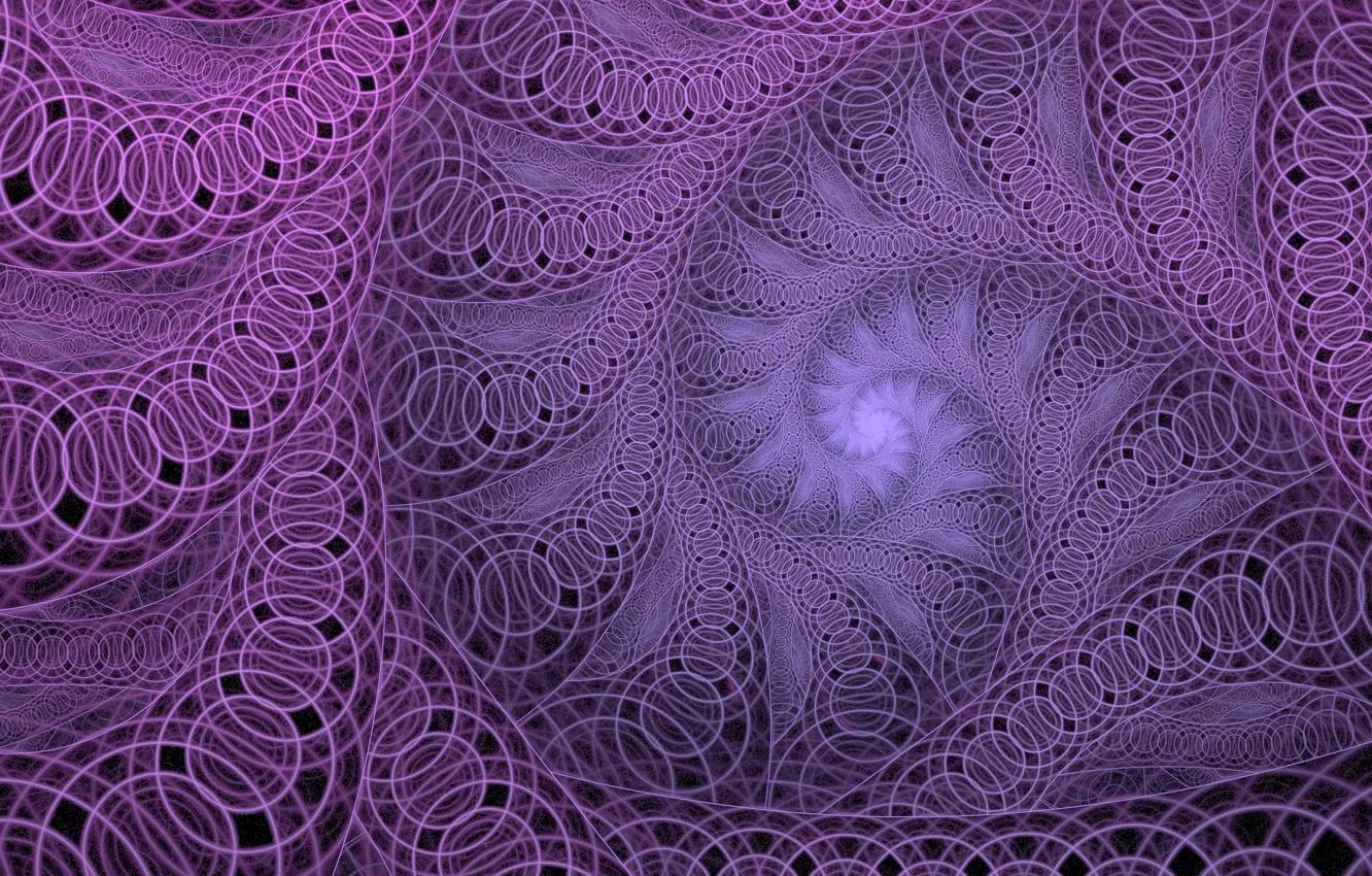 Photo wallpaper circles, abstraction, spiral