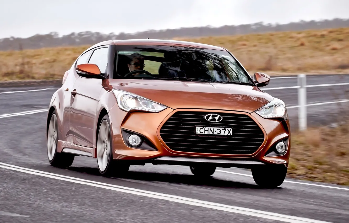 Photo wallpaper car, Hyundai, wallpapers, Turbo, Veloster