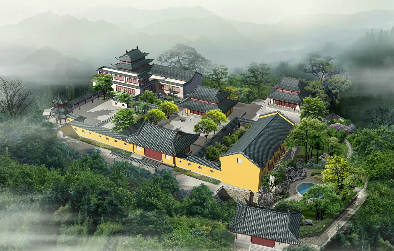 Photo wallpaper wallpaper, painting