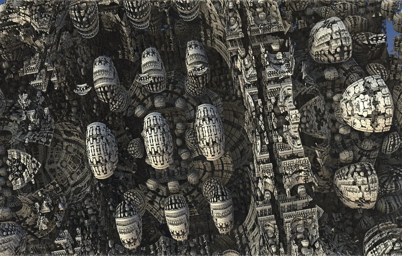 Photo wallpaper abstraction, background, texture, form, Fractal