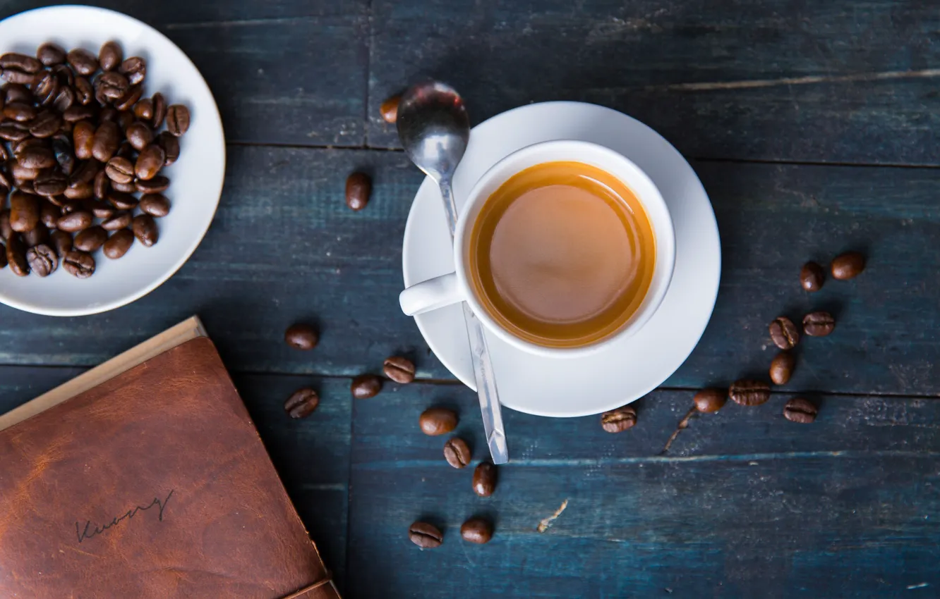 Photo wallpaper coffee, drink, coffee beans