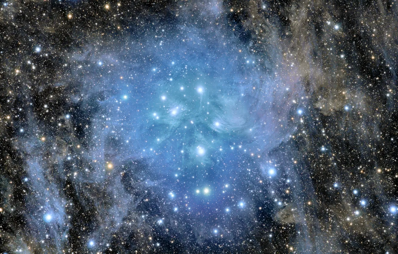 Photo wallpaper accumulation, The Pleiades, M45