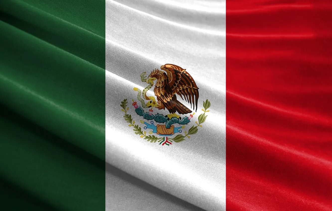 Photo wallpaper World, Mexican, National flag, Flag of Mexico