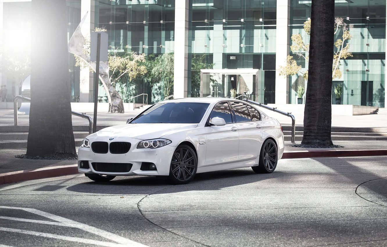Photo wallpaper BMW, BMW, Vossen, 535i