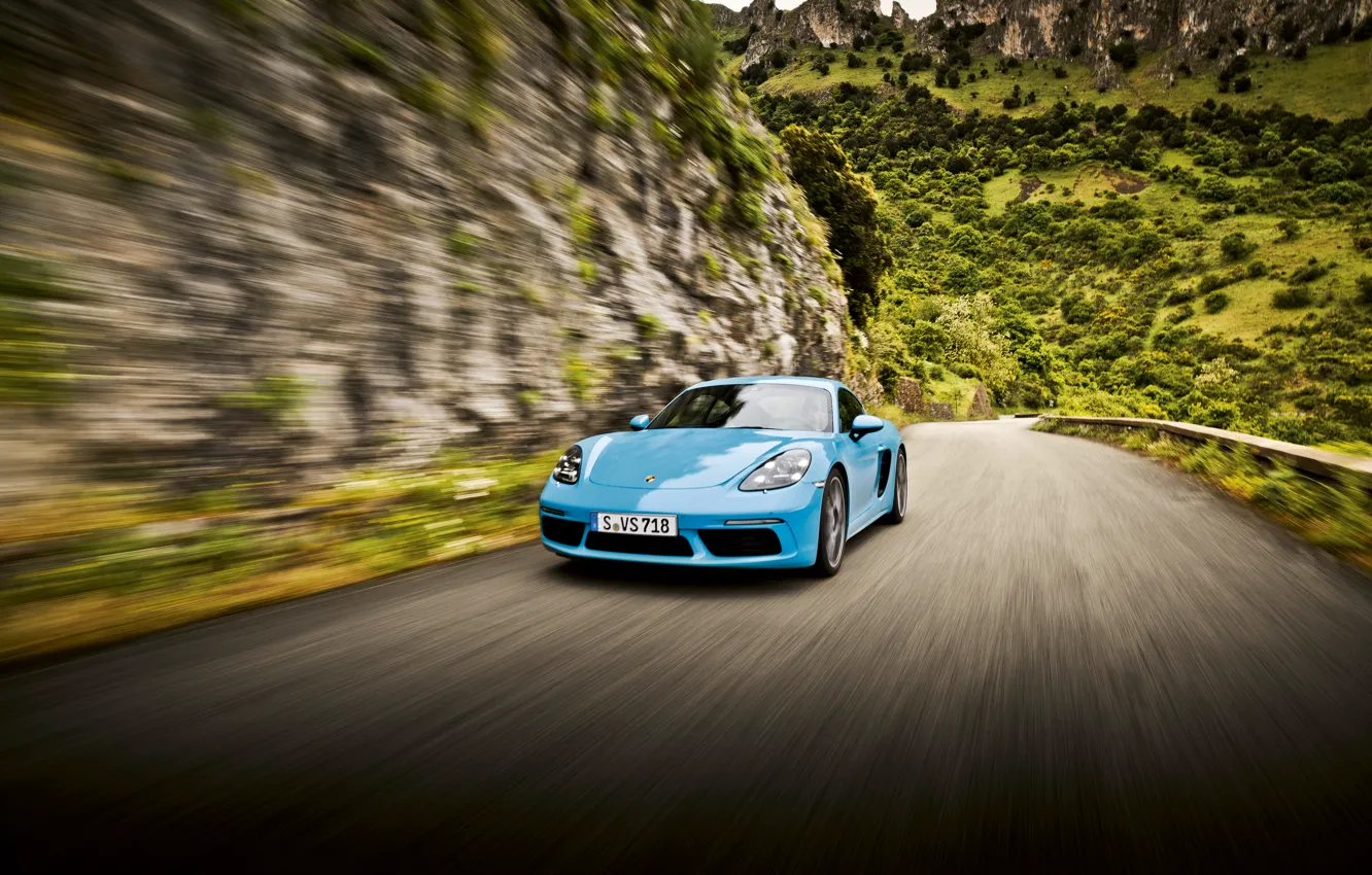 Photo wallpaper coupe, Porsche, Cayman, Porsche, Caiman, 718