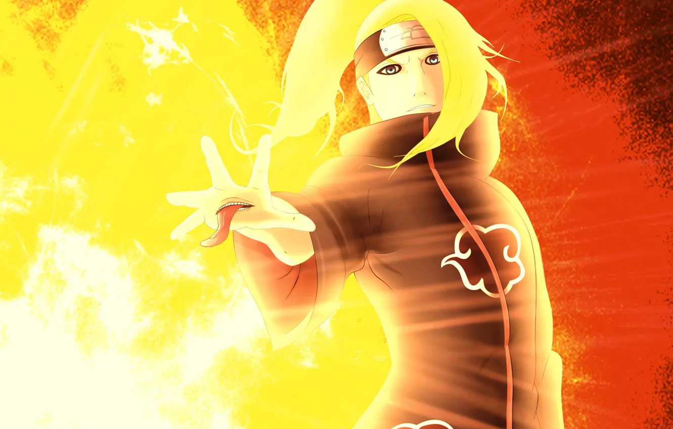 Photo wallpaper Naruto, Naruto, Deidara