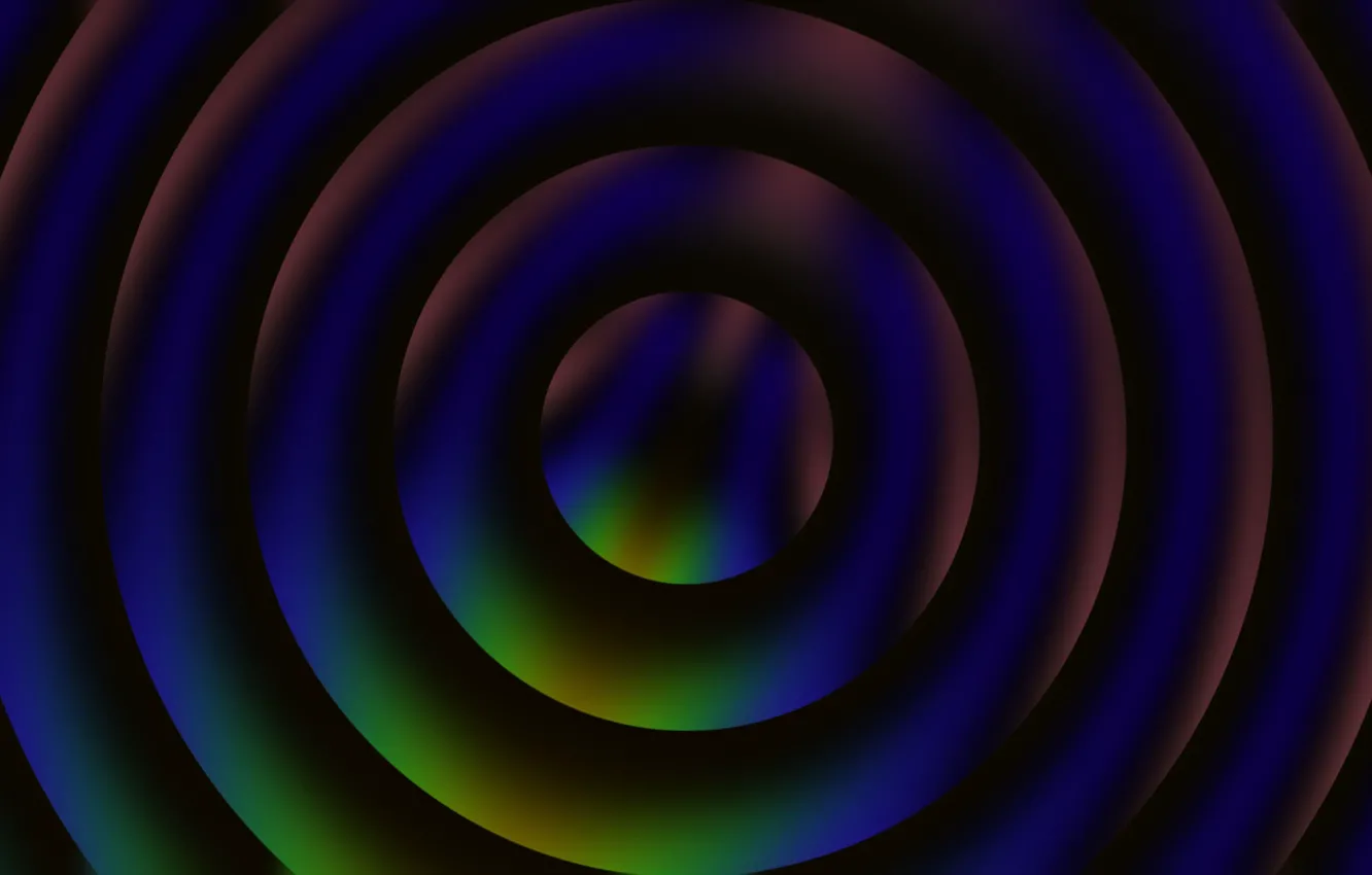 Photo wallpaper line, circles, layer