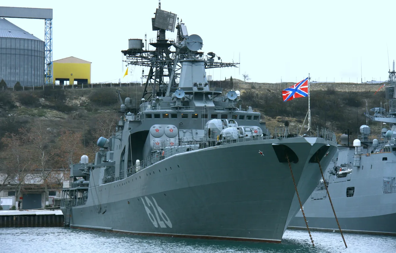 Photo wallpaper ship, large, anti-submarine, Vice Admiral Kulakov