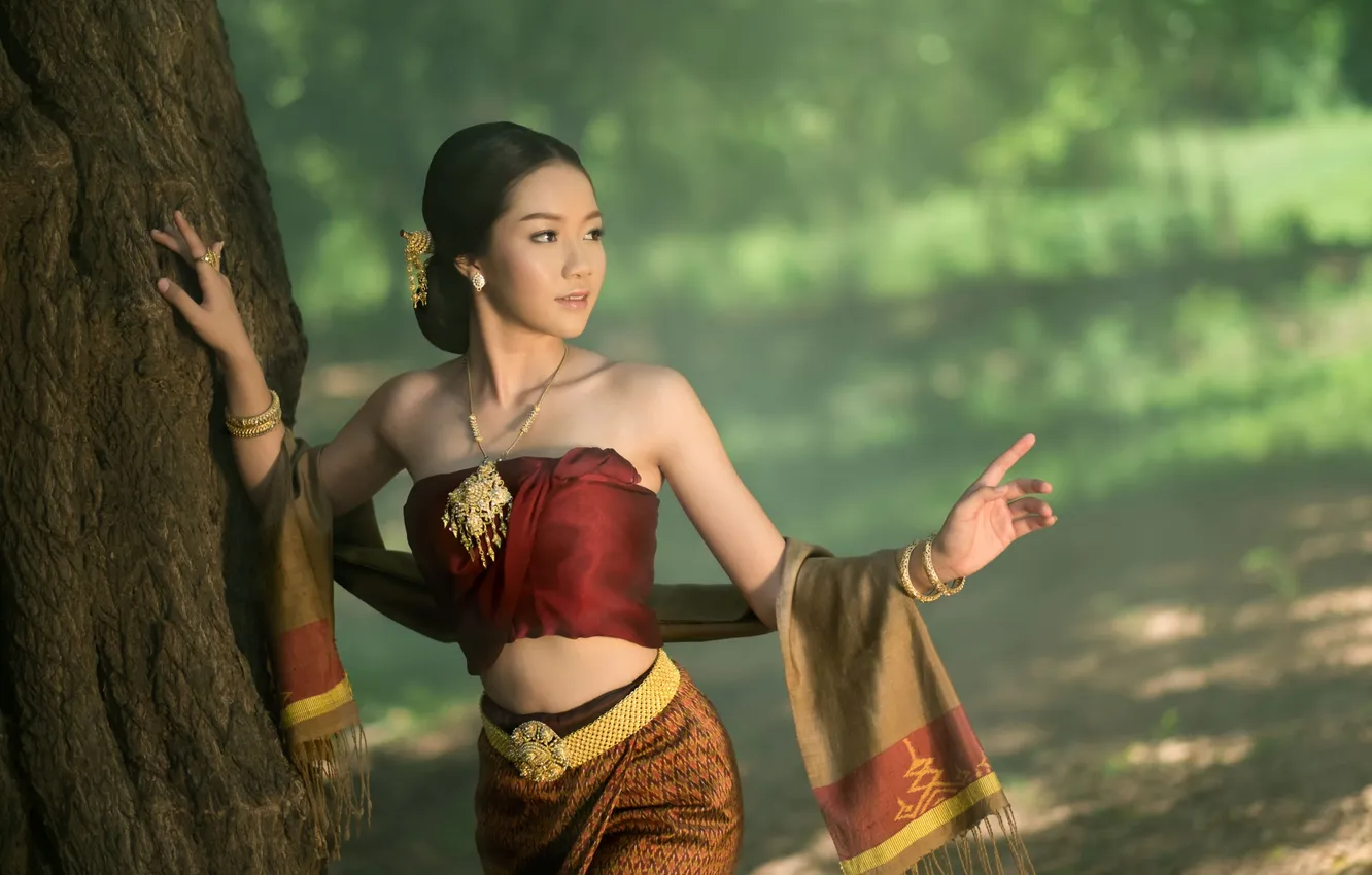 Photo wallpaper China, wallpaper, girl, sexy, woman, model, asian, cute