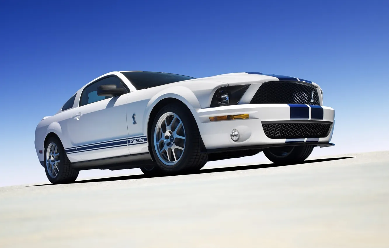 Photo wallpaper widescreen, Mustang, Shelby, ford, auto wallpapers, Cobra GT500