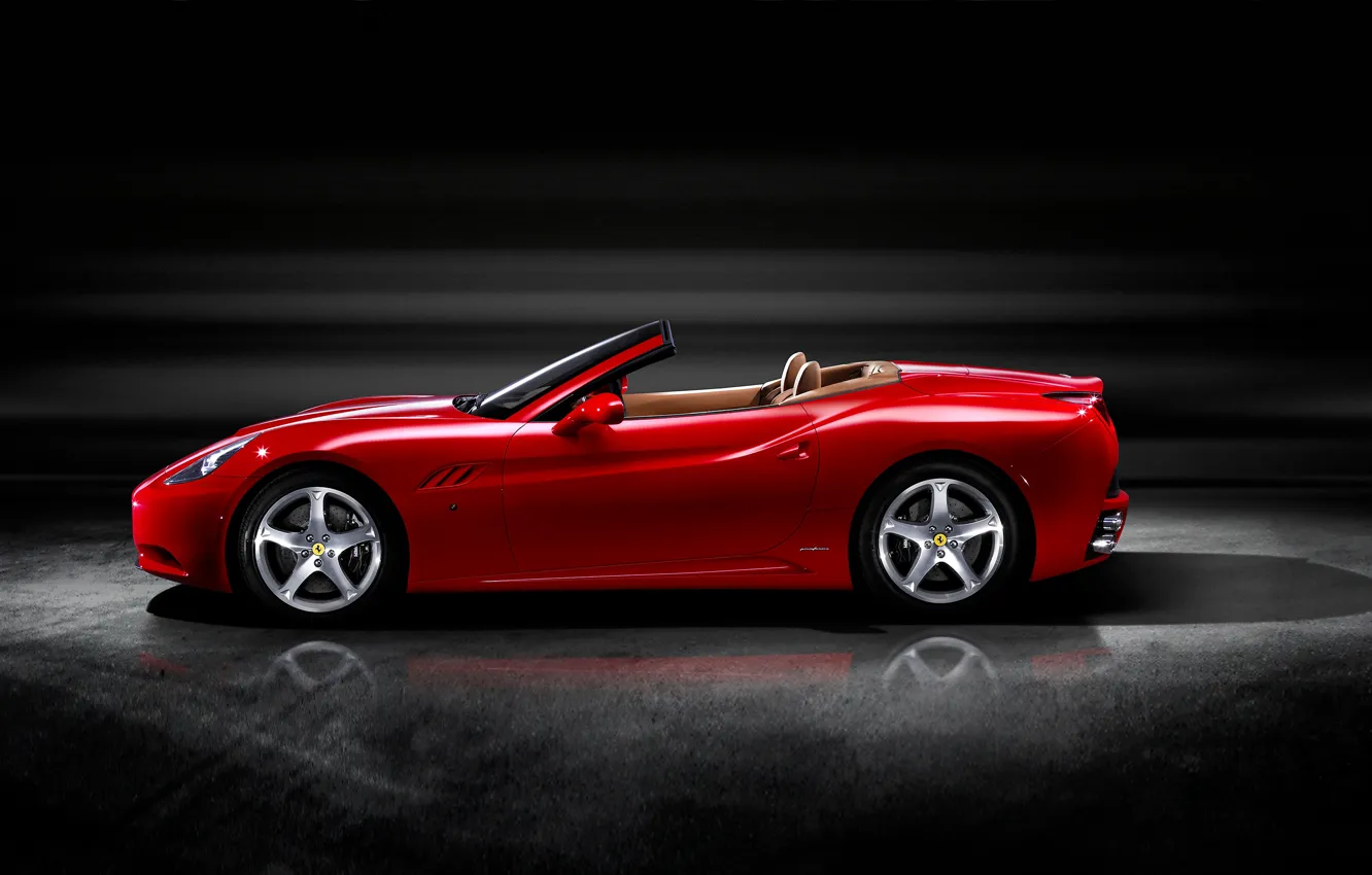 Photo wallpaper Ferrari, Roadster, California, Worldwide, 2008–2012