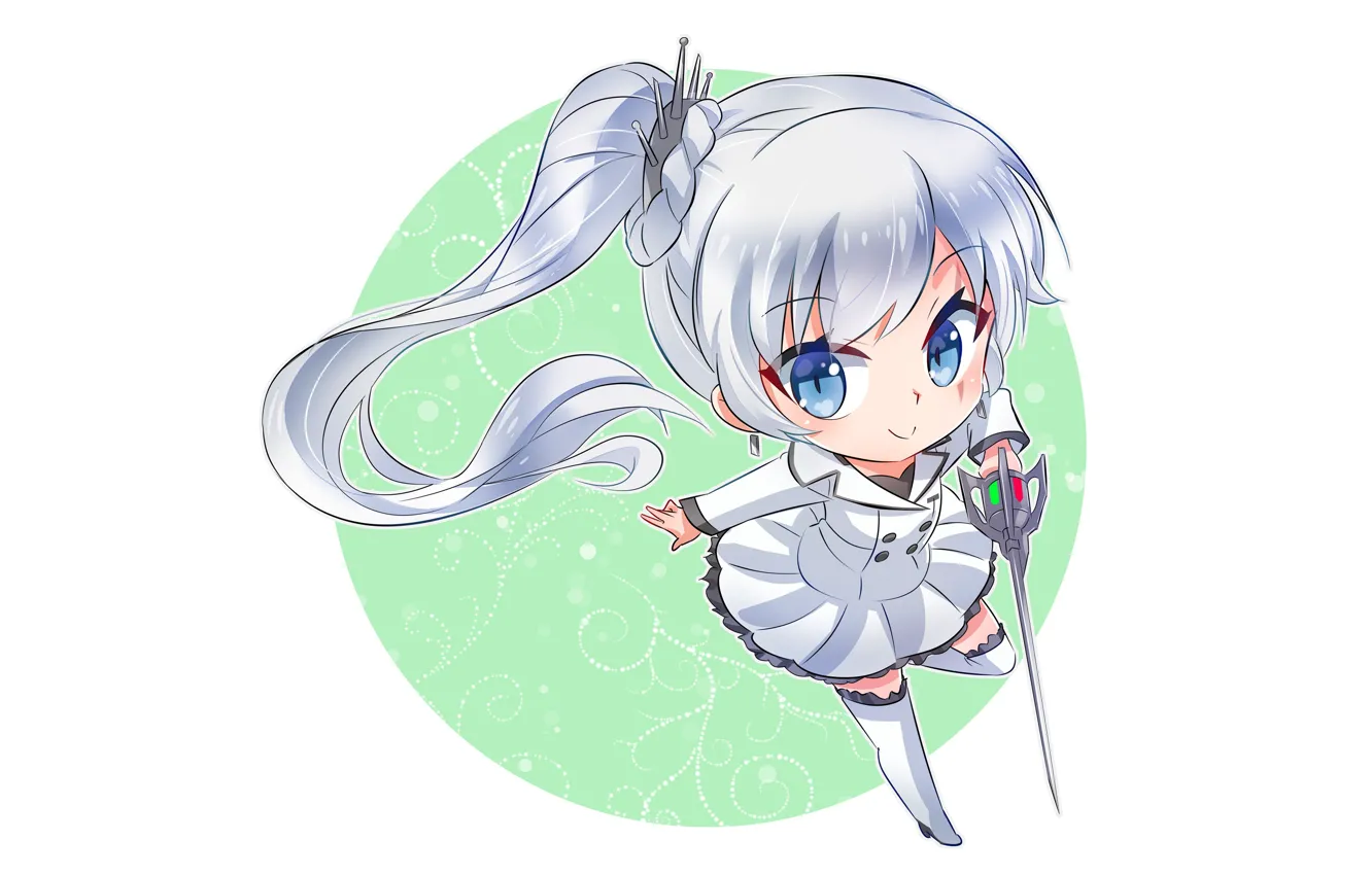 Photo wallpaper circles, girl, baby, RWBY