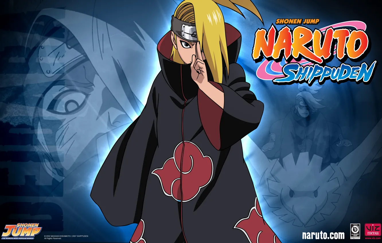 Photo wallpaper Anime, Naruto, Naruto, Anime, Akatsuki, Deidara, Deidara, Akatsuki