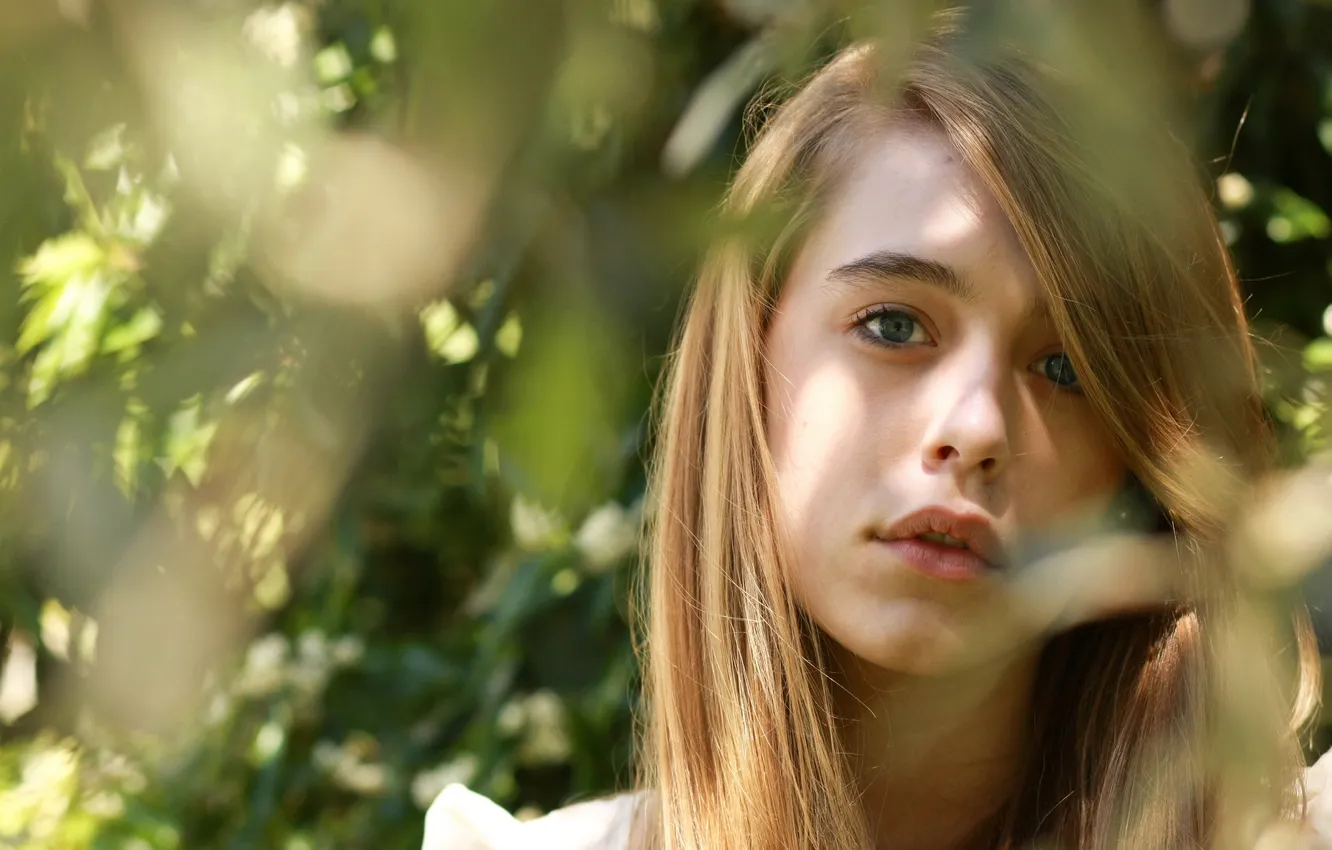 Photo wallpaper summer, girl, mood, portrait