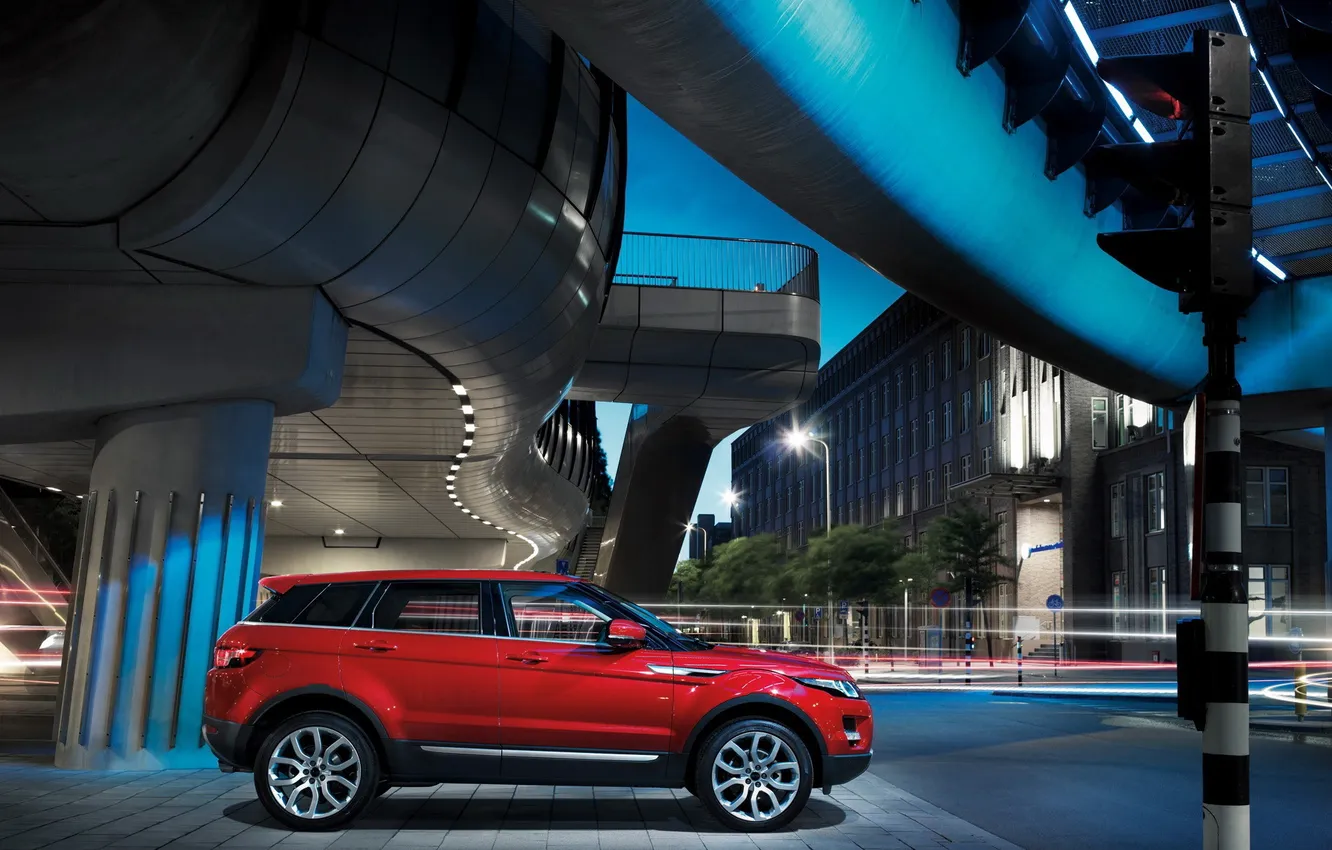 Photo wallpaper Side, Evoque, Rover, Range