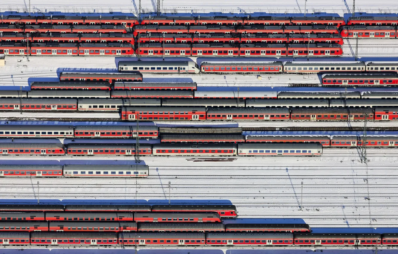 Photo wallpaper road, the city, station, cars