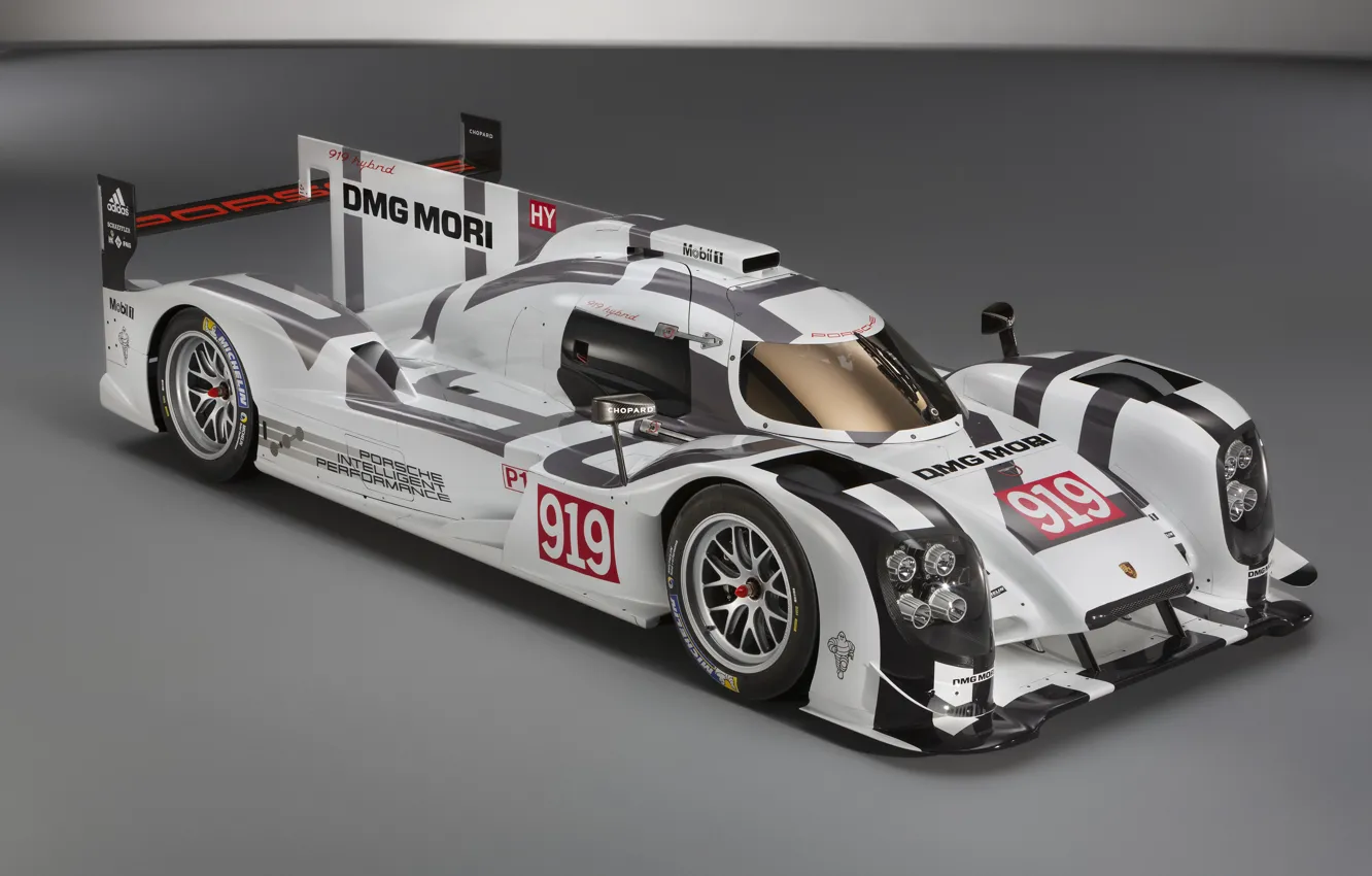 Photo wallpaper LMP1, 2014, WEC, Porsche 919 Hybrid