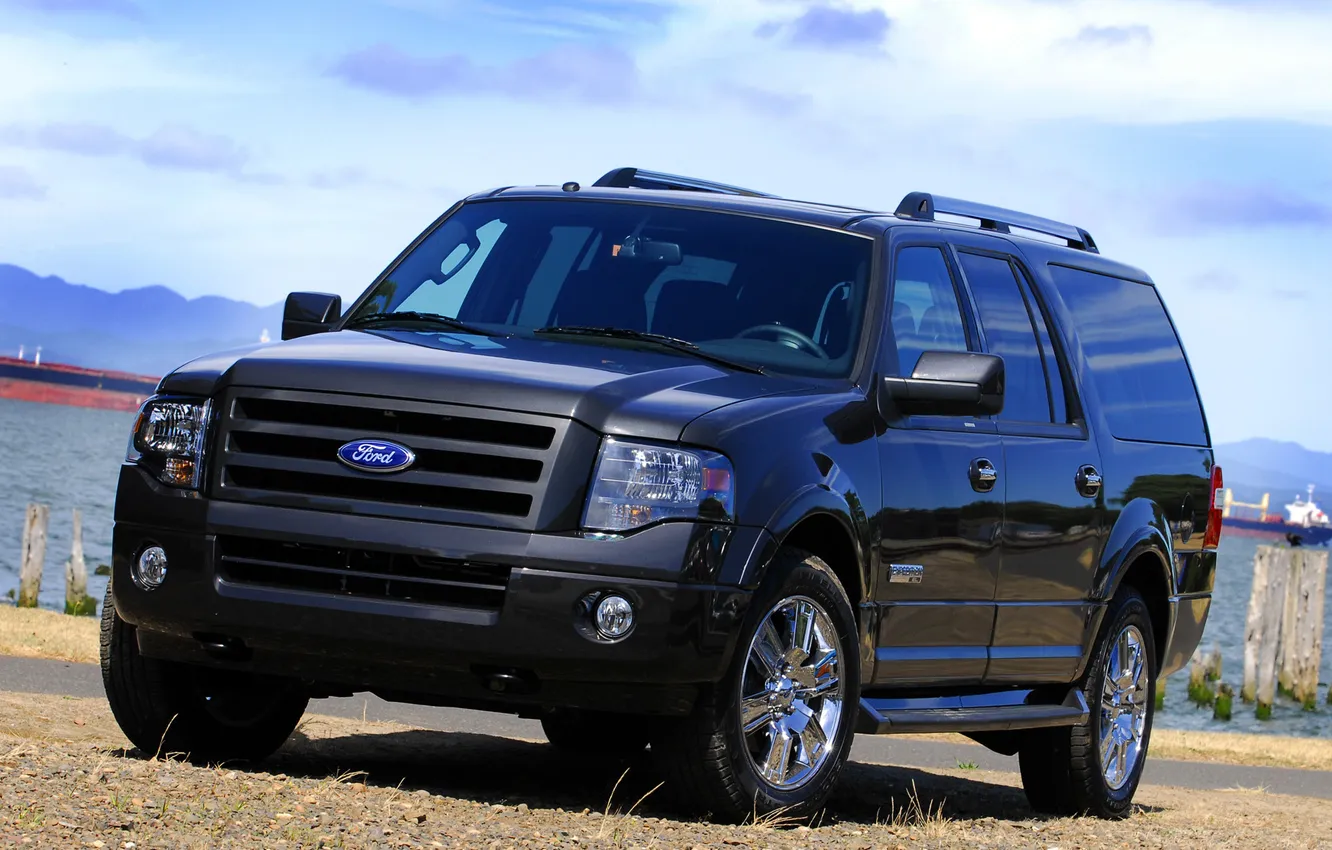 Photo wallpaper shore, Ford, Expedition