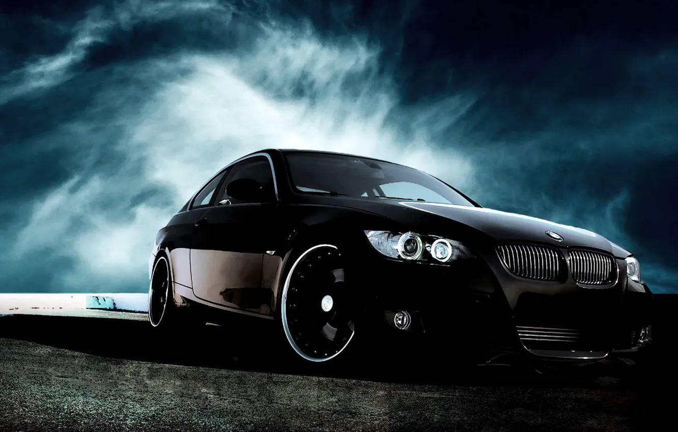 Photo wallpaper coupe, BMW E92, body modification of the fifth generation, BMW 3 series
