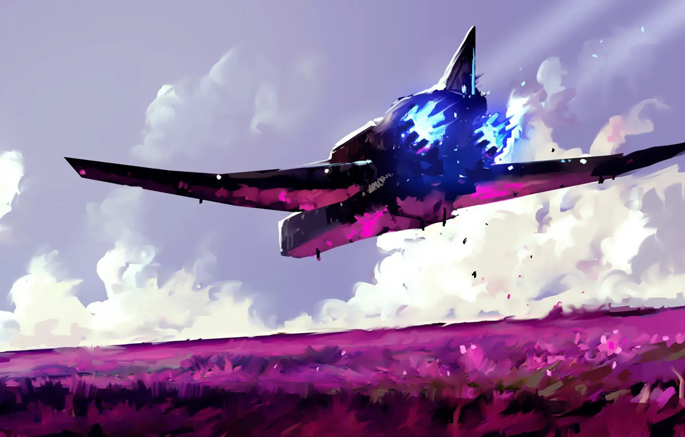 Photo wallpaper figure, The ship, science fiction, art, spaceship, Concept Art, Black Swan, Dominik Mayer