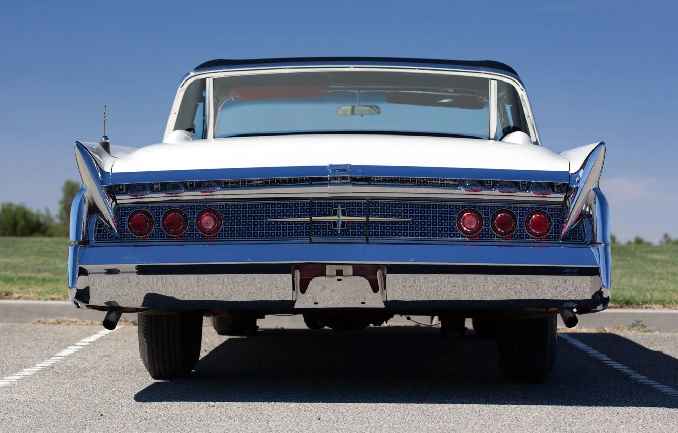 Photo wallpaper 1960, rear view, Convertible, Lincoln Continental, Mark V