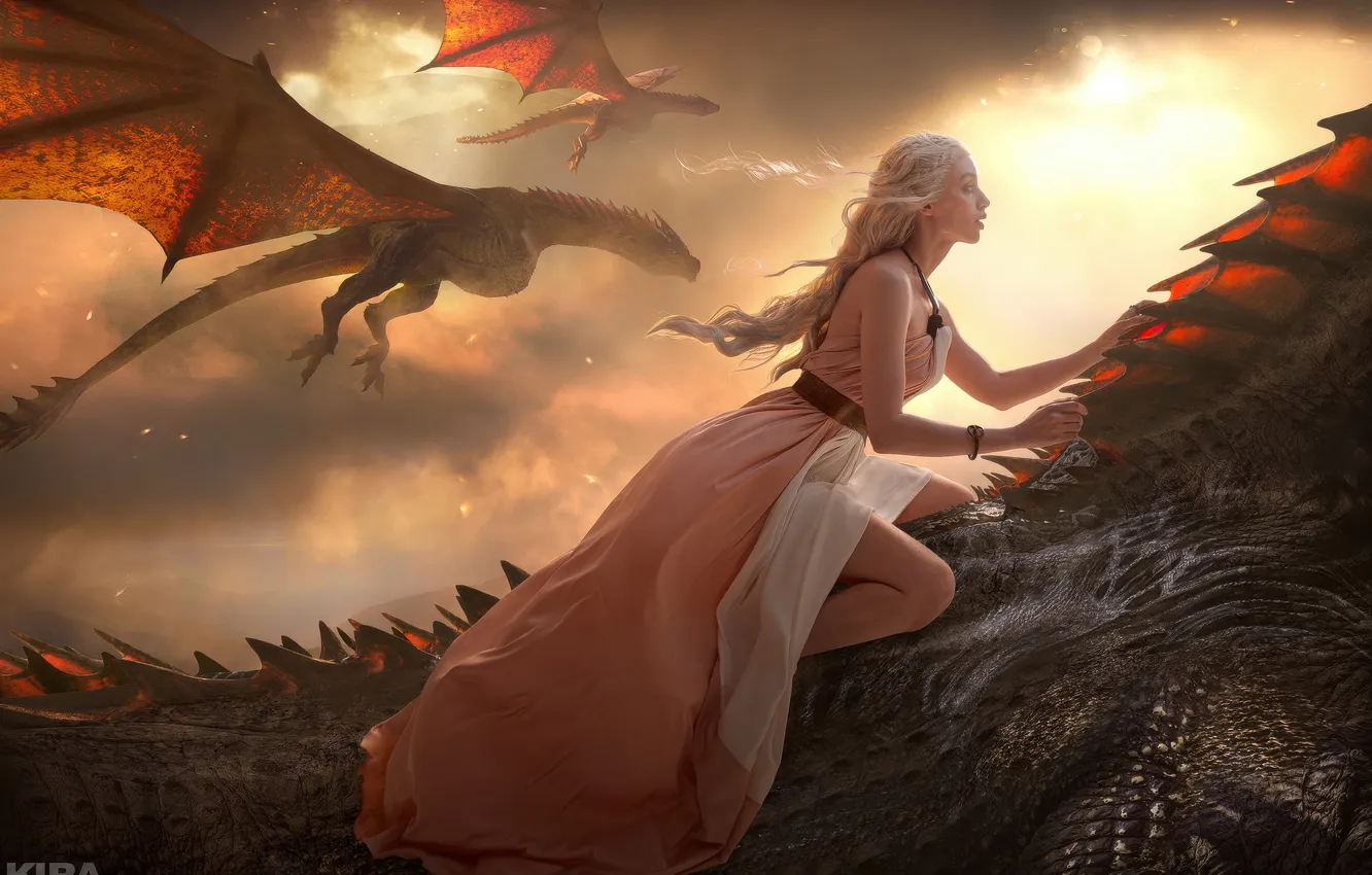 Photo wallpaper Game of Thrones, Targaryen, Daenerys