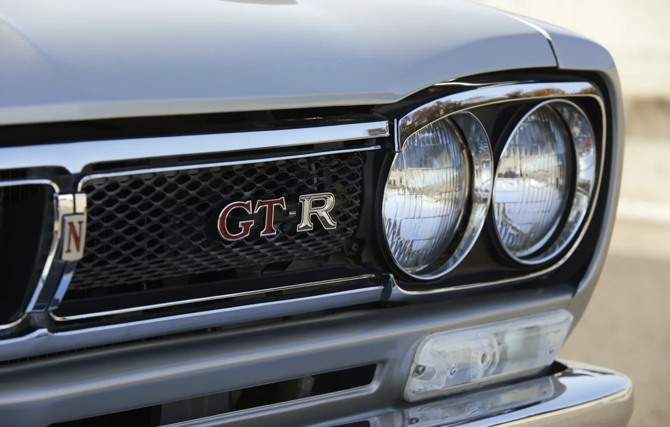 Photo wallpaper Nissan, GT-R, Skyline, label, 2000GT-R, Nissan Skyline 2000 GT-R