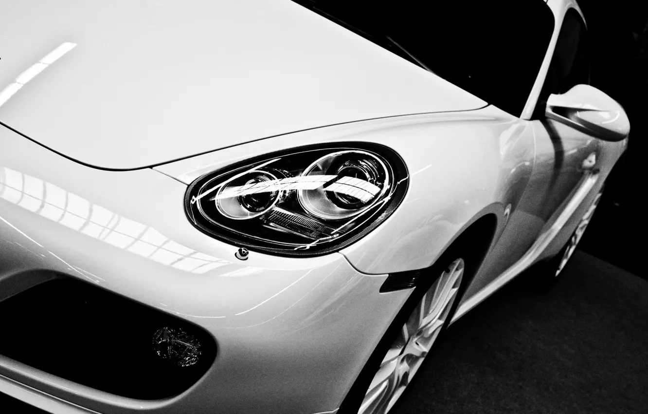 Photo wallpaper Porsche, cayman, auto car