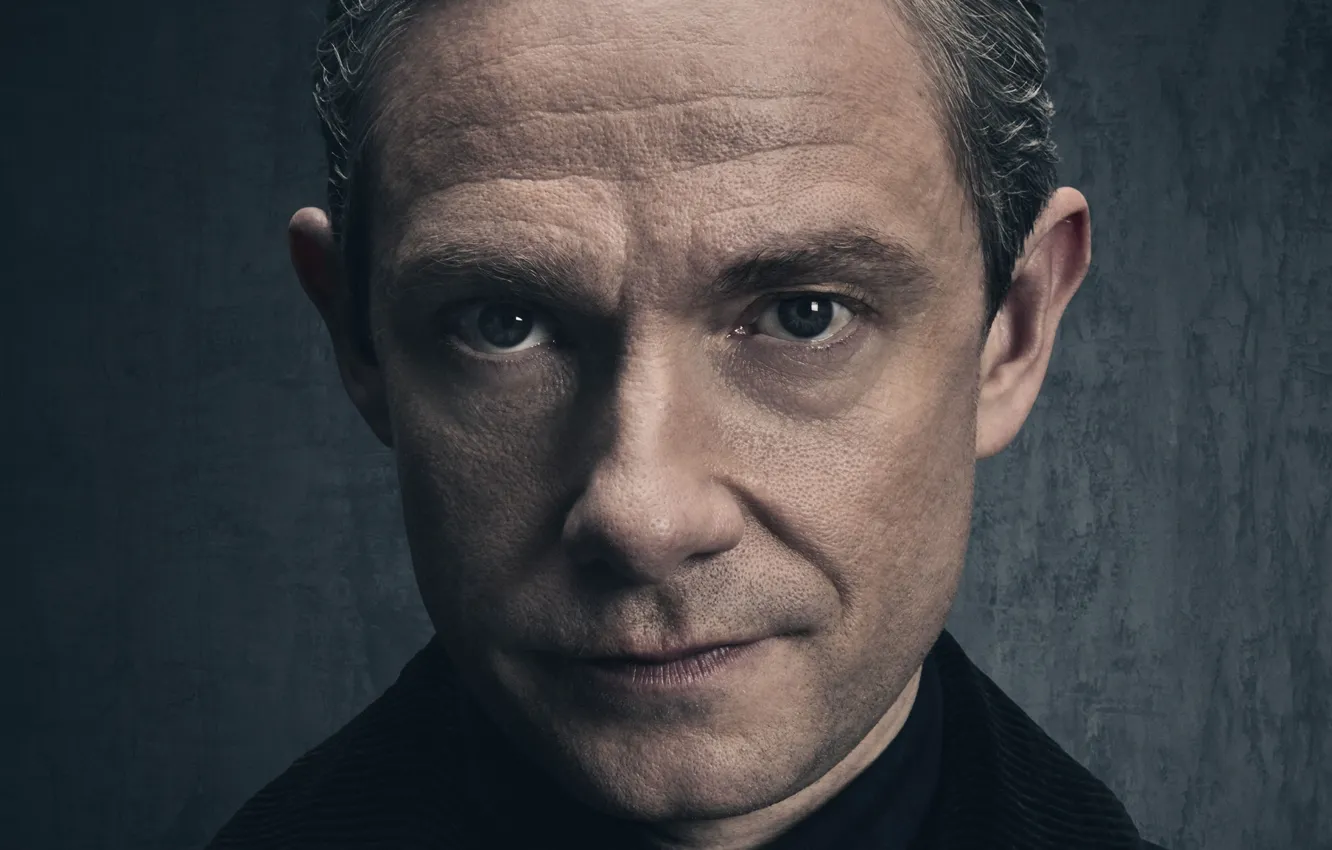 Photo wallpaper background, portrait, Sherlock Holmes, Martin Freeman, Sherlock, Sherlock BBC, Sherlock Holmes, John Watson