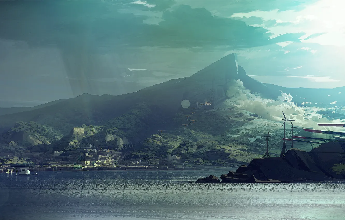 Photo wallpaper game, Bethesda, Arkane Studios, Dishonored 2