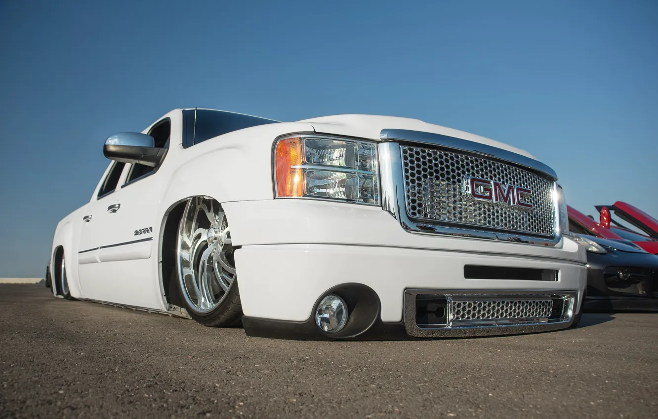 Photo wallpaper auto, design, the front, GMC