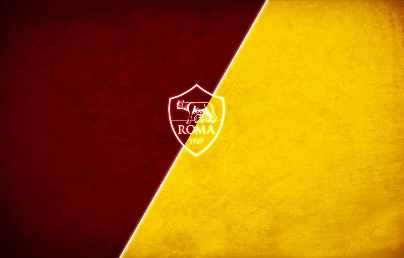 Photo wallpaper wallpaper, sport, logo, football, AS Roma