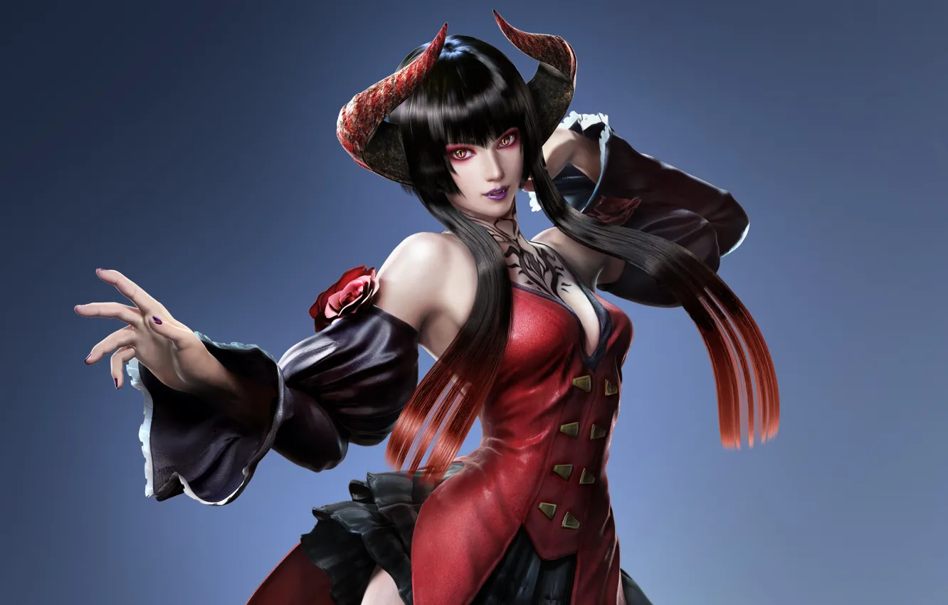 Photo wallpaper girl, undead, fighter, immortal, vampire, DLC, Tekken, Revolution