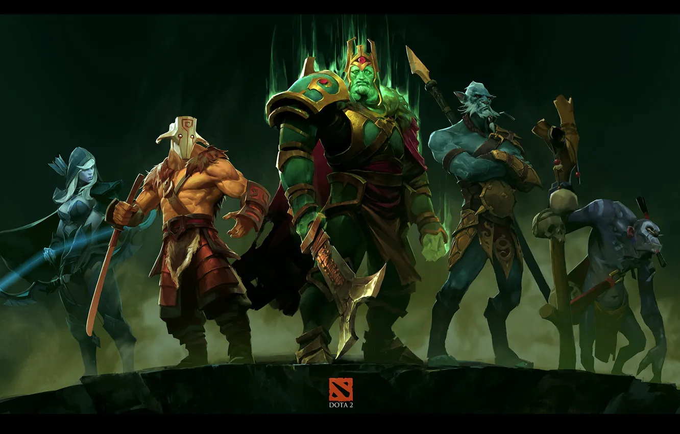 Photo wallpaper fanart my favorite heros, dota2, freak