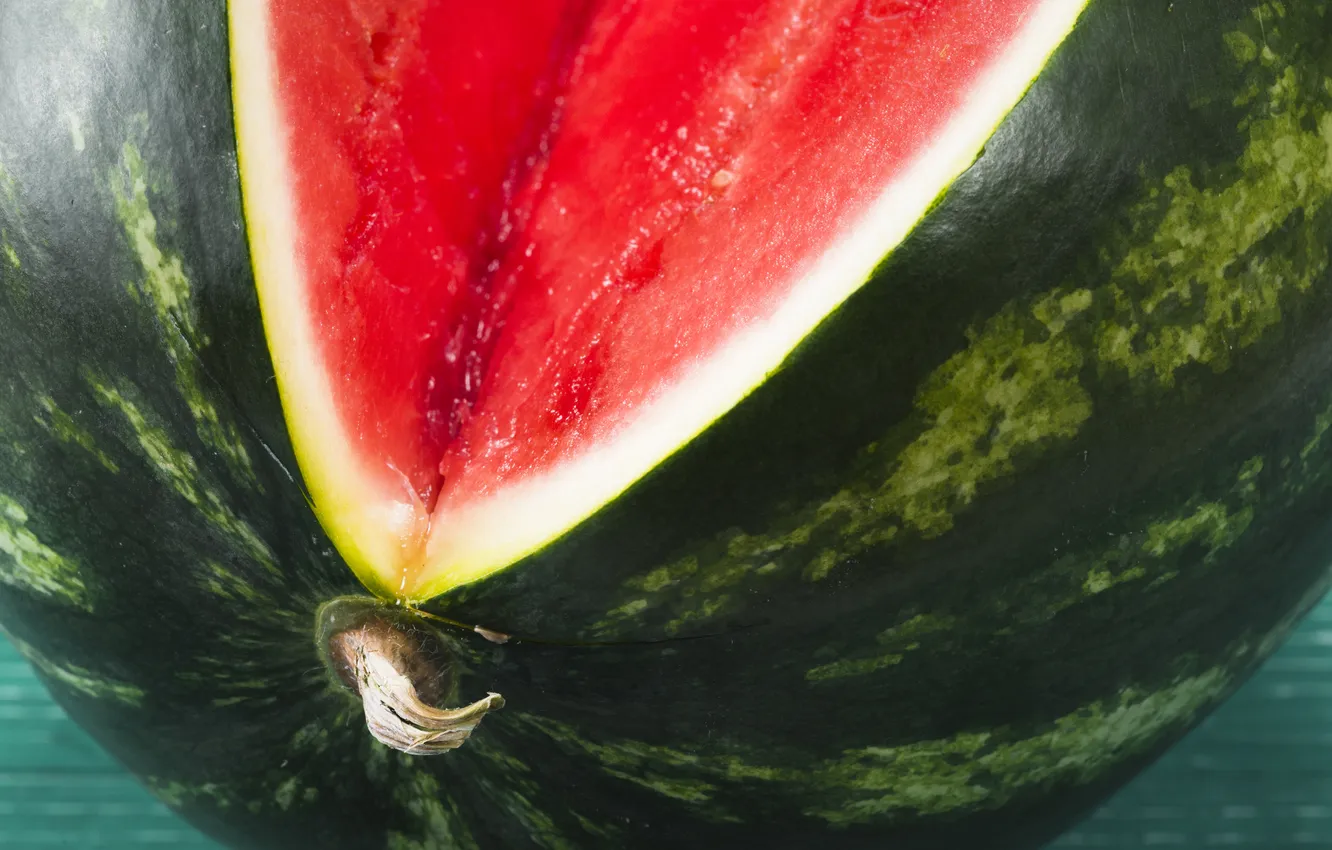 Photo wallpaper watermelon, the flesh, ripe, cut, juicy