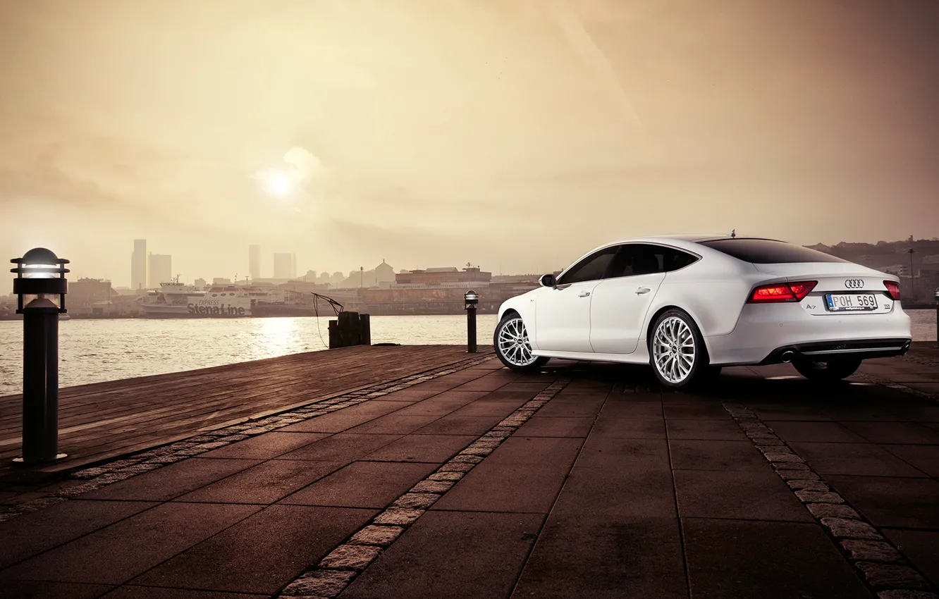 Photo wallpaper car, Audi, promenade, rechange, audi a7, dejan sokolovski photography