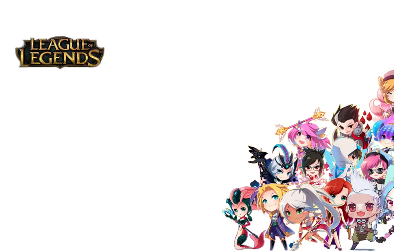 Photo wallpaper Lux, League of Legends, nice, Ahri, Talon, sona, Nami, Jinx