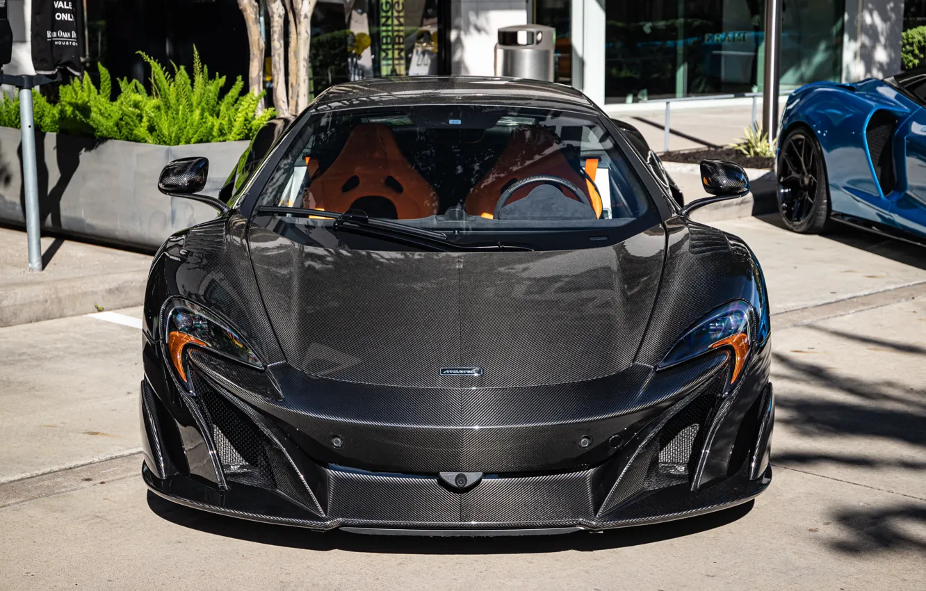 Photo wallpaper McLaren, carbon, series, Spider, 675LT