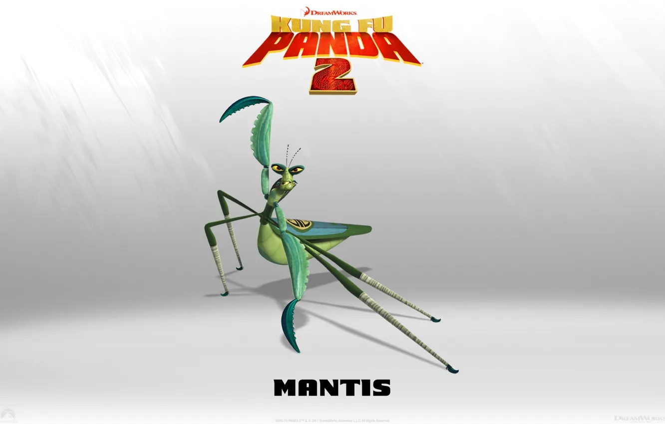 Photo wallpaper weapon, 2011, Mantis, Kungfu Panda, Kungfu Panda 2, Kungfu