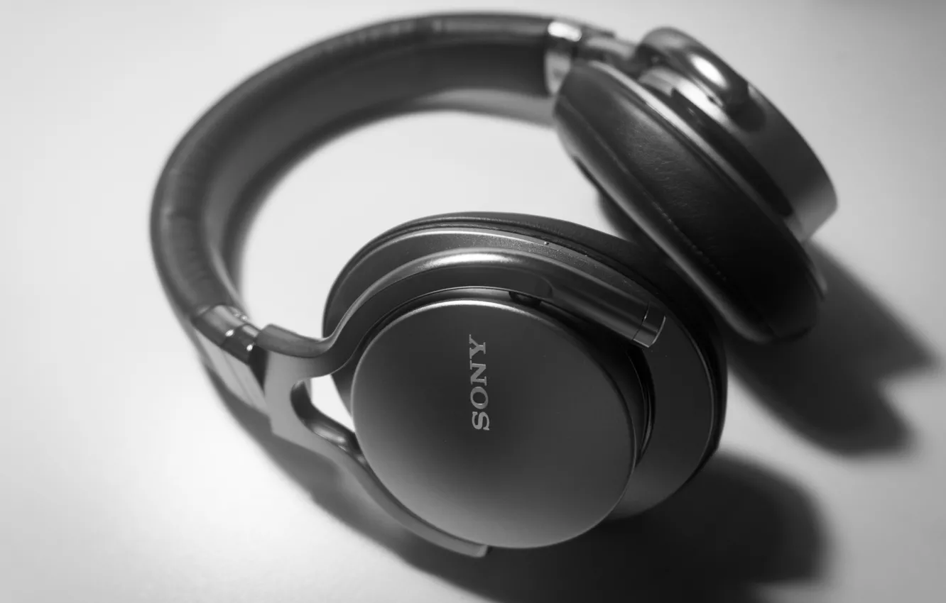Photo wallpaper Sony, headphone, MDR-1A, sonyheadphone