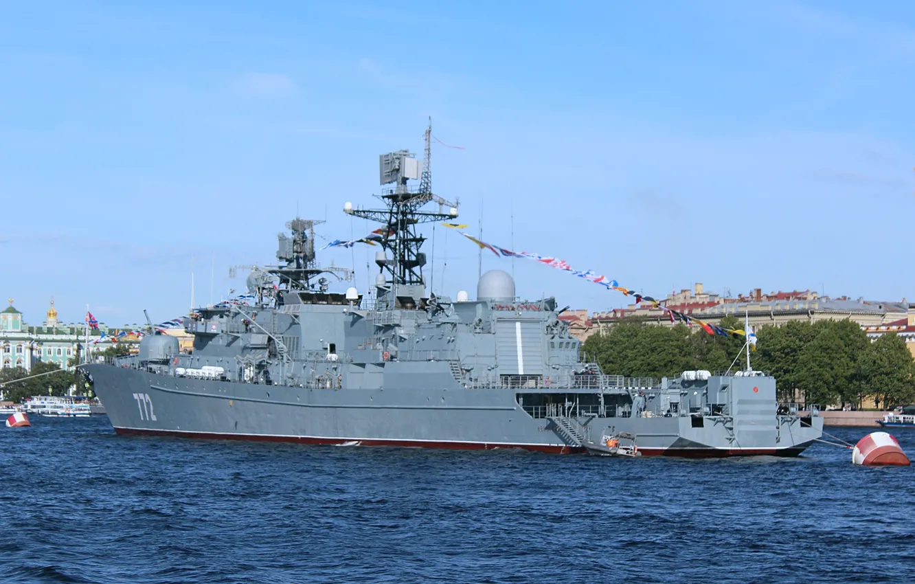 Photo wallpaper ship, parade, guard, Undaunted