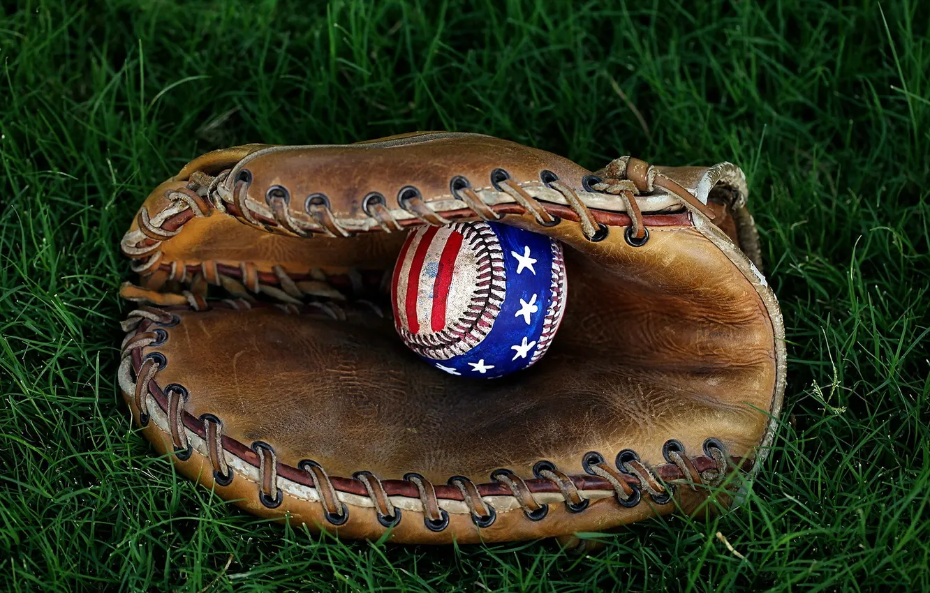 Photo wallpaper sport, the ball, basebal